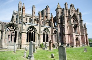 Melrose Abbey, betreut von Historic Scotland