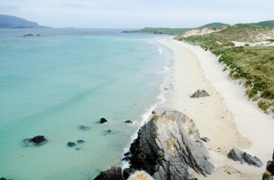 Strand bei Durness, Hunde dürfen hier frei laufen