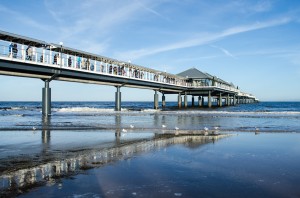 Die Seebrücken Usedoms laden zum Flanieren ein.